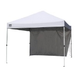 Quik Shade Commercial C100 10X10 Instant Canopy w/ Wall Panel - White. $230 MSRP