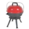 14 in. Portable Charcoal Grill in Red. $23 MSRP