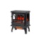 Hampton Bay Kingham 1,000 sq. ft. Panoramic Infrared Electric Stove in Black w/ Thermostat $114 MSRP