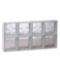 Clearly Secure Frameless Wave Pattern Non-Vented Glass Block Window. $96 MSRP