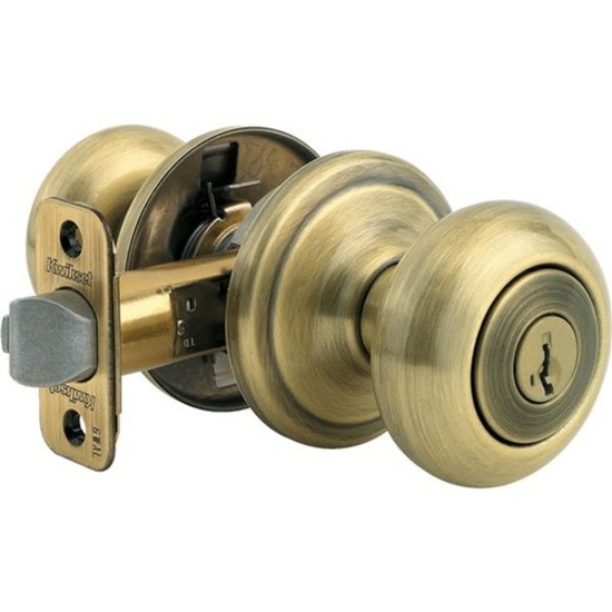 Kwikset Signature Series Juno Entry Knob Featuring SmartKey - 740J 5 SMT CP K4. $38 MSRP