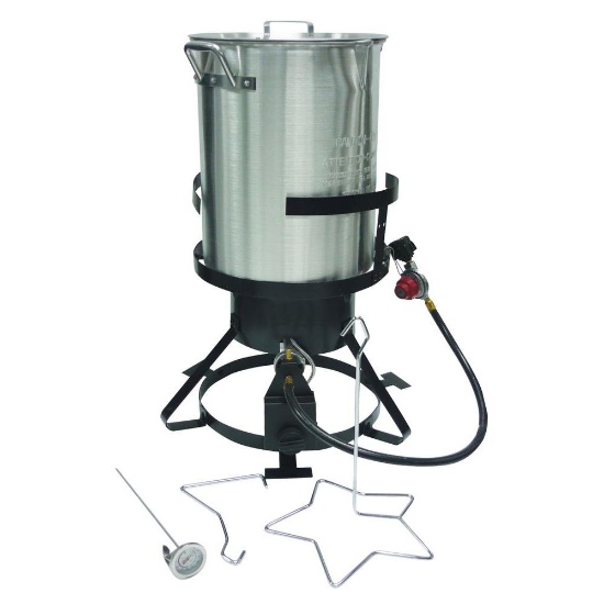 RiverGrille 30 Qt. Turkey Fryer Package. $68 MSRP