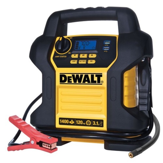 DEWALT 1400 Peak Amp Jump Starter with Digital Compressor. $172 MSRP