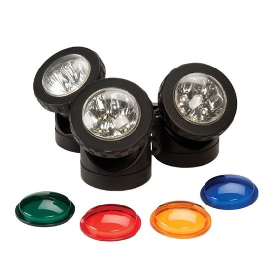 TotalPond Pond and Landscape LED Lights, 3-piece set. $69 MSRP