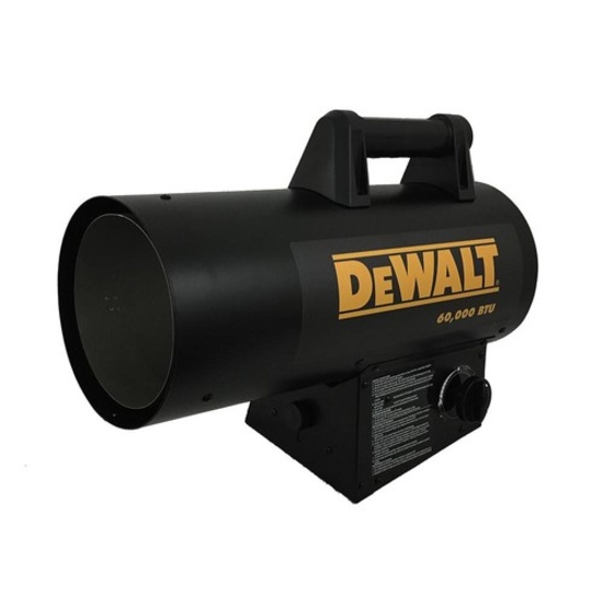 DEWALT 30,000-60000 BTU Forced Air Propane Portable Heater. $115 MSRP