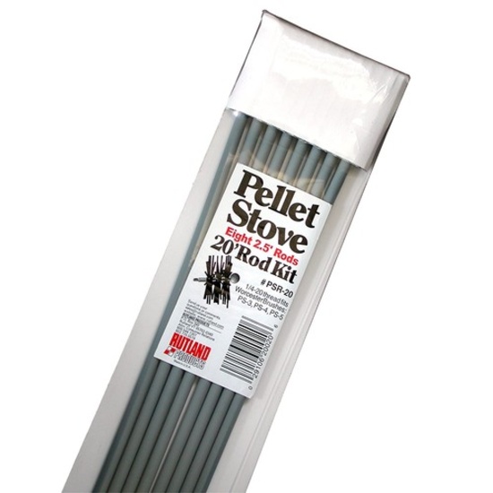 Rutland Pellet Stove Rod Kit, 20-Feet. $180 MSRP