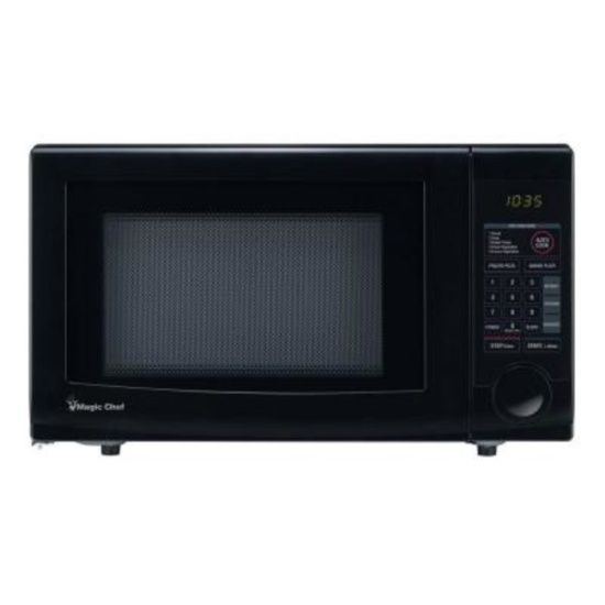 Magic Chef 1.1 cu. ft. Countertop Microwave in Black. $80 MSRP