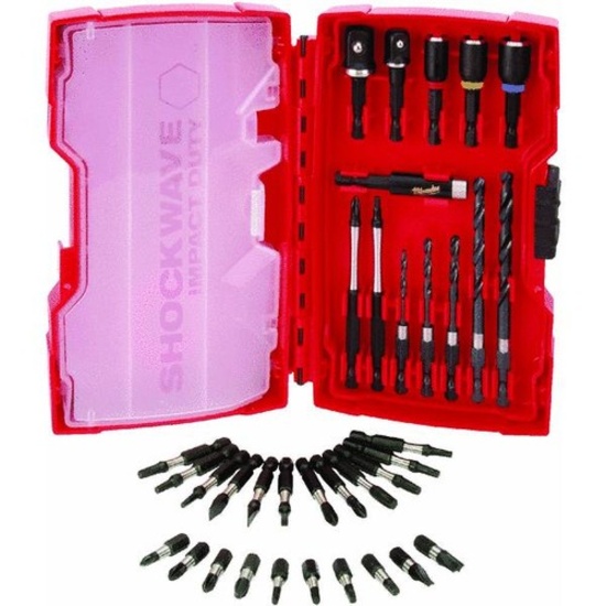 Milwaukee Shockwave 40-Piece Impact Duty Drill and Drive Set - 48-32-4006. $36 MSRP