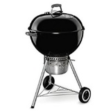 Weber 22 in. Original Kettle Premium Charcoal Grill in Black with Built-In Thermometer. $171 MSRP