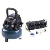 ANVIL 2G Pancake Air Compressor with 7-Piece Accessories Kit. $68 MSRP