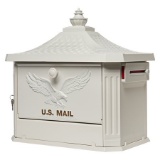 Gibraltar Mailboxes Hamilton Locking Post Mounted Mailbox. $115 MSRP