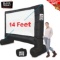 EasyGo Products 14' Inflatable Mega Movie Screen. $155 MSRP