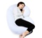 Marine Moon Pregnancy Pillow C Shaped, Full Body Pillow with 59
