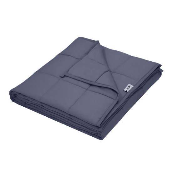 ZonLi Weighted Blanket (60''x80'', 20lbs for 170-230lb Individual, Grey). $99 MSRP