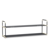 Home-Complete HC-2101 Shoe Rack with 2 Shelves-Two Tiers. $26 MSRP