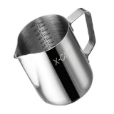 Milk Frothing Pitcher, X-Chef Stainless Steel Creamer Frothing Pitcher 20 oz. $13 MSRP