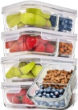 Glass Food Storage Containers with Lid. $17 MSRP