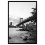 Americanflat 24x36 Poster Frame - Thin Moldings - Black. $30 MSRP