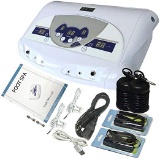 Zinger Ionic Foot Bath Detox Machine,Dual-User Aqua Chi Ion Detox Foot Bath Cleanse System $184 MSRP