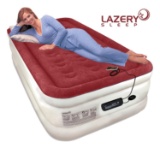 Lazery Sleep Air Mattress Airbed with Built-in Electric 7 Settings Remote LED Pump. $137 MSRP