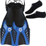 cozia design Swim Fins with Water Socks - Snorkel Fins Swimming Optimized. $32 MSRP