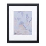 18x24 Black Picture Frame - Matted For 12x18 Poster, Frames By Ecohome. $47 MSRP
