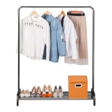 LANGRIA Clothing Garment Rack Heavy Duty Commercial Grade Clothes Stand Rack. $43 MSRP