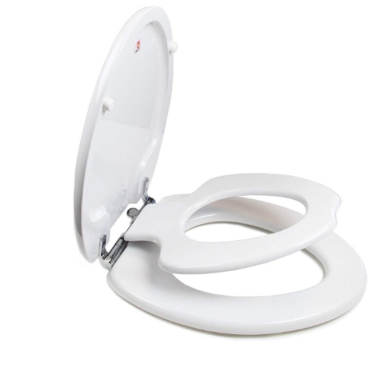 TOPSEAT TinyHiney Potty Elongated Toilet Seat, Adult/Child. $57 MSRP
