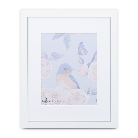 16x20 White Picture Frame Matted - Display 11x14 Pictures With Mat Or 16x20 With. $41 MSRP