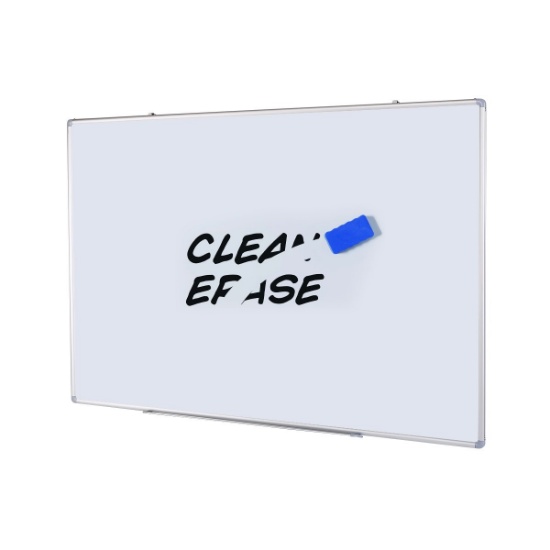 Small White Board for Wall/Magnetic Dry Erase Boards for Kids Silver Aluminium Frame. $13 MSRP