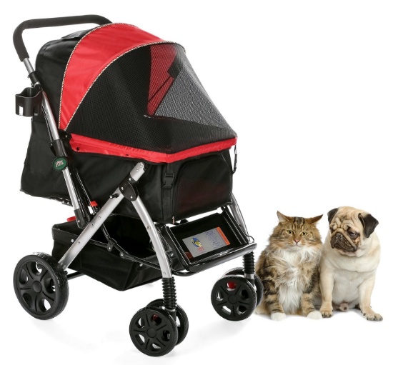 HPZ Pet Rover Premium Heavy Duty Dog/Cat/Pet Stroller Travel Carriage. $223 MSRP