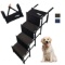 Niubya Folding Car Dog Steps Stairs, Lightweight Accordion Portable Rustproof Metal Frame . $66 MSRP