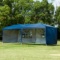 CHARAVECTOR 10 x 20 ft Heavy Duty Ez Pop Up Gazebo Canopy Tent . $92 MSRP