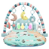 Baby Music Play Mat Multifunction Piano Fitness Rack Rattle Infant Activity Toys. $63 MSRP