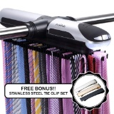 Primode Motorized Tie Rack with LED Lights. $46 MSRP