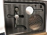 Derpras Luxury Shower System, Wall Mounted Shower Faucet Set Bathroom Shower Mixer Set . $133 MSRP