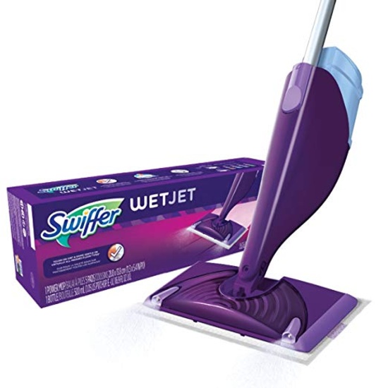 Swiffer Wetjet Spray Mop Floor Cleaner Starter Kit (Packaging May Vary) (1); and more. $58 MSRP