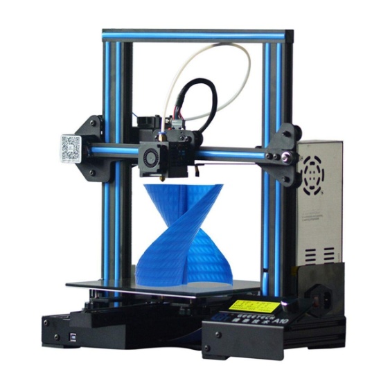 GEEETECH A10 3D Printer. $263 MSRP