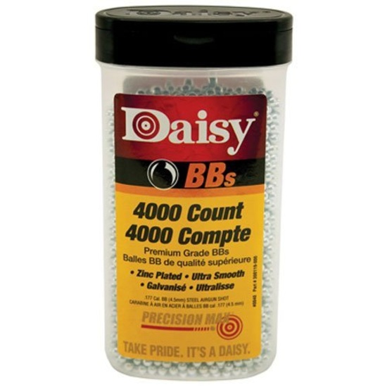 Daisy 980040-446 .177 Caliber BB's, 4.5-Milimeter, 4000-Count. $16 MSRP