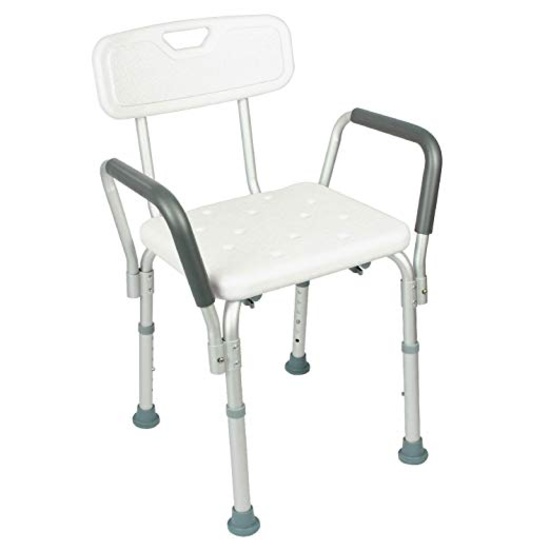 Vive Shower Chair with Back - Handicap Bathtub Bench . $63 MSRP