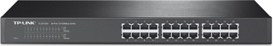 TP-Link 24-Port Fast Ethernet Unmanaged Switch . $57 MSRP
