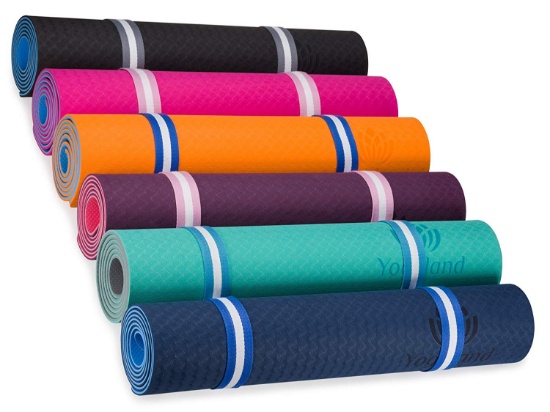 YOGALAND Premium Yoga Mat with Carrier Strap -. $38 MSRP