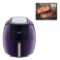 GoWISE USA 5.8-Quart Programmable 8-in-1 Air Fryer XL + Recipe Book (Plum). $90 MSRP