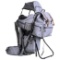 Clevr Urban Explorer Hiking Baby Backpack Child Carrier, Heather Gray. $149 MSRP