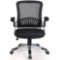 OWLN Office Ergonomic Mid-Back Mesh Chair Swivel Task Chair with Adjustable Armrest. $80 MSRP
