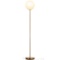 Brightech Luna - Frosted Glass Globe LED Floor Lamp . $86 MSRP