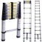 16 Step Aluminum Telescopic Telescoping Collapsible Loft Ladder Extension. $210 MSRP