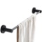 BigBig Home Wall Mounted Towel Rack for Bathroom Matte Black,. $34 MSRP