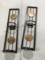 Set of 2 Wall Sconce Candle Holders. $29 MSRP