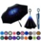 MRTLLOA Starry Sky Double Layer Inverted Umbrella with C-Shaped Handle. $23 MSRP